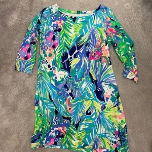Lilly Pulitzer 3/4 length sleeve dress size XL